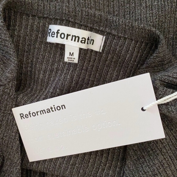 NEW Reformation Niko Set Iron Medium - Picture 11 of 17